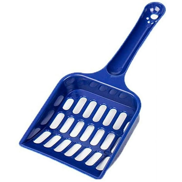 Cuchara de plástico para excrementos de mascotas, eficiente y de fácil manejo, para una eliminación limpia de los desechos de las mascotas, cómoda pala para arena de gatos con mango largo