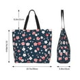 thumbnail image 5 of Yiaed Cherry Blossoms Print Handbag for Women Tote Purse Shoulder Bag Large Fashion Hobo Purse Handbag Shopping Tote, 5 of 5