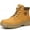 Yellow, variant on Men's Fashion Classic Work Safety Boots, Indestructible Steel Toe Waterproof Non-Slip More Warm Men's Work Shoes
