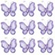 thumbnail image 5 of 100pcs Malla De Cable Decoración Artesanal Brillo De La Media Mariposas Boda SM SunniMix Mariposa, 5 of 8