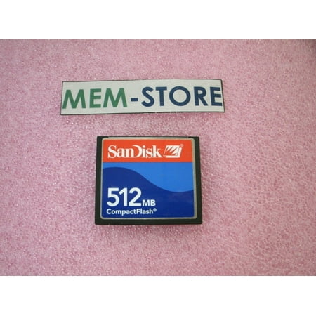 MEM-3800-512CF 512MB Sandisk Compact Flash Memory for Cisco 3825 3845 Series (3rd Party)