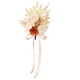 thumbnail image 4 of Decoración de silla para exteriores, hotel, boda, negocios, flores artificiales, ramo de seda, respaldo de metal, estilo floral, portátil y plegable, ideal para bodas, fiestas, recepción de, 4 of 8
