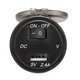 thumbnail image 4 of Adaptador de interruptor independiente del cargador de teléfono digital LED de 12V IP66 2.4A con DC12-24V rojo lineal de 23,6 pulgadas Jadeshay A, 4 of 8