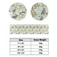 thumbnail image 6 of Xipuska Vintage Summer Botanical Bed Runners for Twin Size Bed, Decorative Bed Throws for Foot of Bed, Retro Birds Leaves Bed Runner Sofa Throw Bedding Scarf Protector Slipcover for Bedroom/Hotel, 6 of 6
