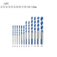 thumbnail image 1 of Boovnll Tool Kit, Multifunctional Ultimate Drill Bits Ceramic Glass Punching Hole Working, Tool Set, Home Essentials, Household Essentials, 1 of 2