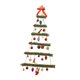 thumbnail image 2 of Adorno navideño de madera con luces para colgar en la pared para fiestas verde, 2 of 9