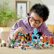 LEGO Lunar New Year Ice Festival 80109 Building Kit; Gift Toy for Kids Aged 8 and Up; Building Set Featuring a Detailed Winter Scene, Chun Ice Sculpture, 13 Minifigures and More (1,519 Pieces)