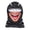 2#Black, variant on Funny 3D Ski Mask Balaclava for Men Adults Full Coverage Ski Mask Neck Gaiter Winter Windproof Thermal Head Cover for Cycling Skiing Snowboarding