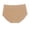 CI114_Complexion, variant on Women's No Show Seamless Underwear Stretch No Panty Lines Available in Plus Size Light Gray M