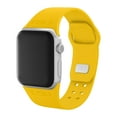 thumbnail image 3 of Tigers Engraved Silicone Unisex Watch Band for Apple Watch - 38/40/41mm(42mm Series 10/11) Yellow by Affinity Bands, 3 of 4