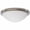 Brushed Nickel, variant on Nuvo Lighting - Button - 18W CCT Selectable LED Flush Mount In Contemporary