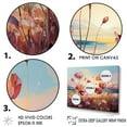 thumbnail image 3 of Designart "Coastal Wildflower Dreams" Wildflowers Floater Framed Wall Art Prints, 3 of 5