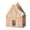 A, variant on Fukawx Christmas Gingerbread House Gift Box Small Christmas Candy Boxes for Cookies Chocolates Treats 3D House Shaped Paper Box for Holiday Party Favors