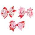 thumbnail image 1 of Miangastore Barrettes à Cheveux Roses 3 Pcs 4.32x2.95x1.38 Po, 1 of 8