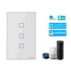 thumbnail image 1 of Interruptor Táctil Inteligente SONOFF T0US3C-TX 3CH WiFi - Control Remoto por App, Compatible con Google Home, Alexa y IFTTT (Estándar US, 3 Vías, Panel de Vidrio Templado), 1 of 6