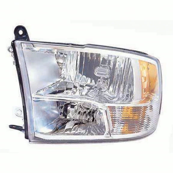 New Aftermarket Driver Side Headlight Lens Housing 68001485AI CAPA fits 2009-2010 Dodge Ram 1500