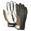 Mcr Safety Mechanics Gloves,XL,White/Black/Brown,PR PD2903XL