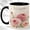Black, variant on November Girl Coffee Mug, Chrysanthemum Birth Month Flower Cup, Watercolor Floral Birthday Gift for Her, Ceramic 11 Oz Mug
