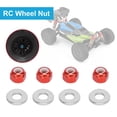 thumbnail image 4 of Écrou de Verrouillage Hexagonal de Roue, Écrou de Roue Durable, Écrou de Roue RC, Portable pour Débutant en Extérieur pour Voiture RC Wltoys 1/14 144001 Rouge A949-49R, 4 of 7