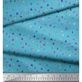 thumbnail image 2 of Soimoi Poly Georgette Fabric Texture & Triangle Geometric Printed Fabric 1 Yard 52 Inch Wide, 2 of 3