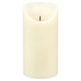 thumbnail image 3 of Mainstays Unscented Flameless LED Pillar Candle, Ivory, 4 x 8 in, 3 of 6