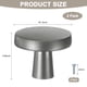 thumbnail image 3 of Uxcell 2-Pack Perillas de Gabinete de Satinado Cepillado, Manijas Redondas Modernas de Aleación de Zinc de 1-1/5" [Gris Oscuro], 3 of 6