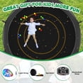 thumbnail image 5 of LHX 12FT 14FT 16FT Trampoline with Enclosure Net, Outdoor Trampolines for Kids Adults, Backyard Recreational Trampoline with Basketball Hoop, Ladder, Stake, Heavy Duty, 1400 LBS Weight Loading, Round, 5 of 9