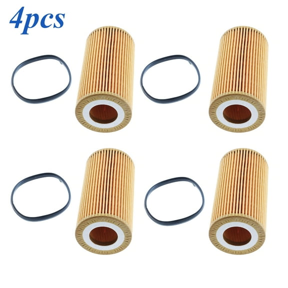 4x Oil Filter HU719/6X VW Jetta Beetle Golf 2.5 2005-2014 Jetta Golf 2.0T 05-10