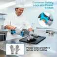 thumbnail image 5 of SeeSii Cordless Electric Fillet Knife Set: 2 Blades, 1 Batteries – Effortless Fish/Meat Cutting for Fishing & Kitchen, 5 of 17