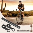 thumbnail image 2 of Handlebar Extension Mount Bicycle Bike Handle Bar Bracket Extender Holder（black）, 2 of 7