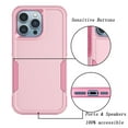 thumbnail image 5 of TakFox For Apple iPhone 14/14 Pro/14 Plus/14 Pro Max Case,Full Body Heavy Duty Shockproof Hybrid Dual Layer Rubber Drop Protection Rugged Cover,Pink, 5 of 7