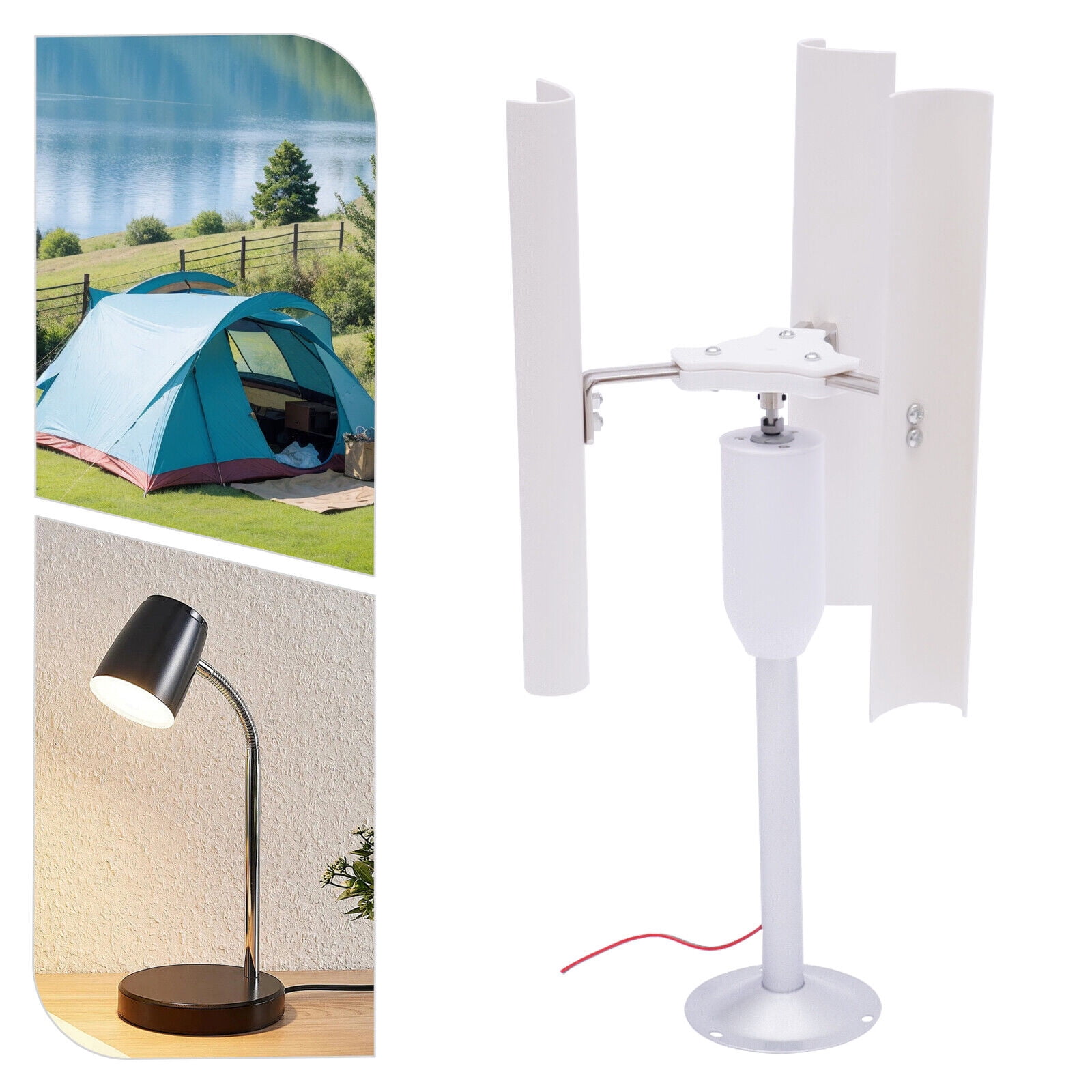 12V Vertical Wind Turbine Generator 3 Blades Charger Windmill Power Teach Mode for scientific experiments, teaching uses