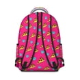 thumbnail image 3 of Pizza Inspired Laptop Backpack - Stylish & Practical for School & Office, Big Compartment, Trendy Pizza Design, Soft Straps, Great for Pizza Lovers, 3 of 6