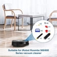 thumbnail image 2 of Reemplazo de robots de barrido Piezas de repuesto para Irobot Roomba 600 671 664 615 690 691 694,, 2 of 5