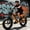 Orange, variant on ESKUTE Electric Dirt Bike for Adults & Teens – 48V 41.6Ah Removable Battery, 1500W Motor, 30+ MPH, NFC Unlock, 20"x4" Fat Tires, 7-Speed – Blue