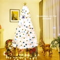 thumbnail image 2 of Árbol de Navidad artificial OFFICEJOY blanco 7.5 pies con soporte, 2 of 9