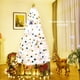 thumbnail image 2 of Árbol de Navidad artificial OFFICEJOY blanco 7.5 pies con soporte, 2 of 9
