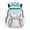 Baseball Blue Drip, variant on FKELYI Cartoon Cat Pink Print 17 Inch Schoolbag Spacious Kids Backpack with Multi-Pockets Primary School Bookbag Travel Backpacks for Elementary Student Girls Rucksack