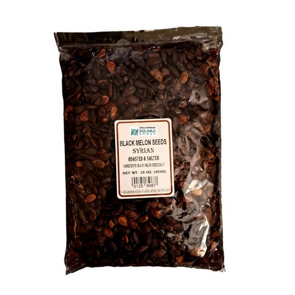Black Melon Seeds Roasted and Salted One Bag NT. WT. 16oz