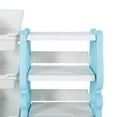 thumbnail image 5 of ZPL Toy Storage Organizer with Bookcase, Kid’s Multi Shelf Cubby for Books Toys, Storage Organizer for Playroom Bedroom Nursery, 5 of 7