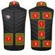 thumbnail image 1 of Usb Bloque de Carga, Cremallera Unisex Control Único 2 Zona de Calefacción de Algodón Chaqueta, Caliente Chaqueta de Vestido para Hombre, 1 of 1