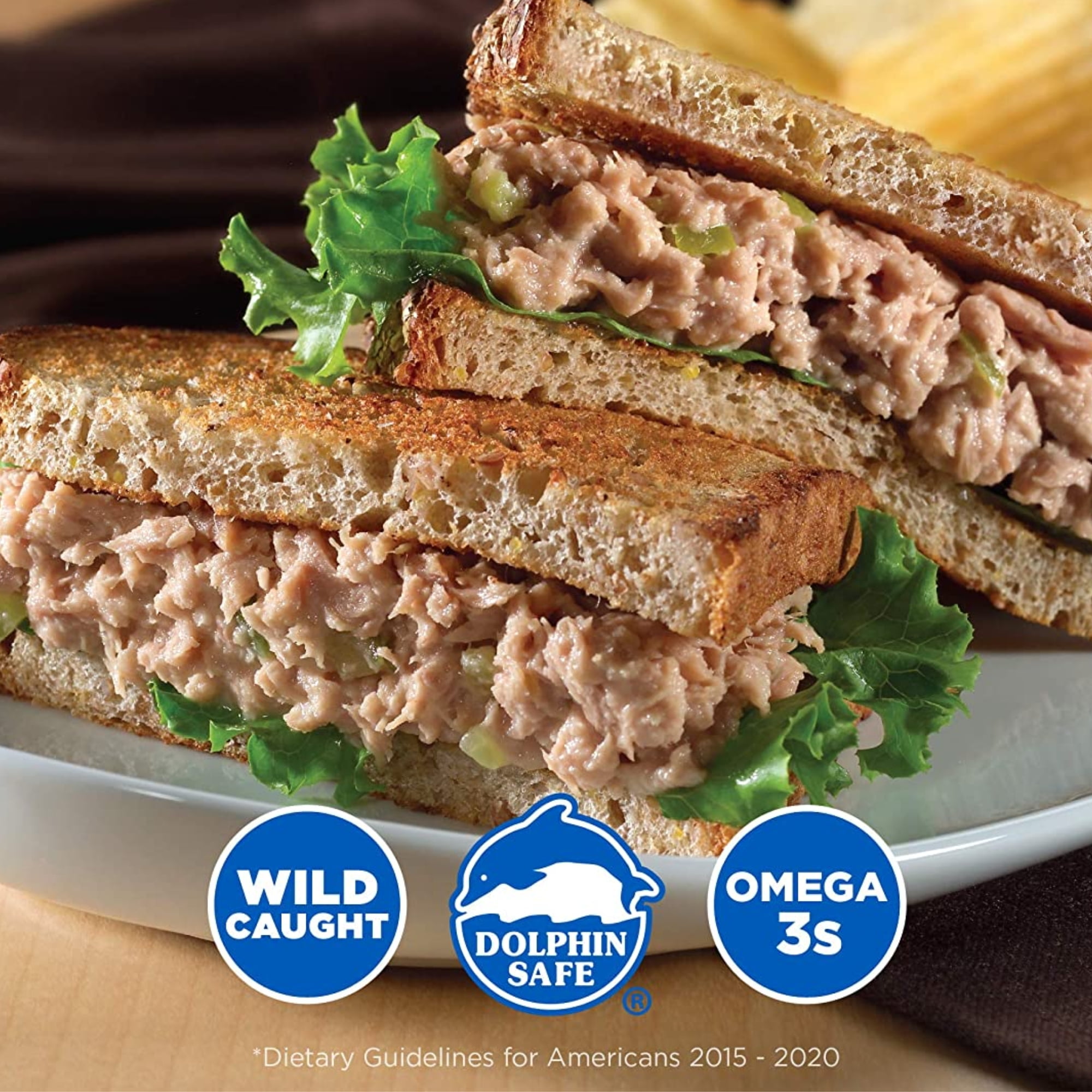Tuna Salad with Crackers Kit Ready to Eat with Spoon Convenient Protein Shelf Stable for Lunchboxes Office Camping Picnic Summer Cookouts Home Healthy Snacks 3oz Pack of 12 w/ Tote & Bonus Porte Pot