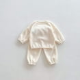 thumbnail image 5 of Infant Baby Bear Head Long-sleeved Combo Pants In Sets, 5 of 10