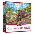 thumbnail image 2 of RoseArt - Colorluxe 500-Piece - Train Journey- Adult Interlocking Puzzle, 2 of 6