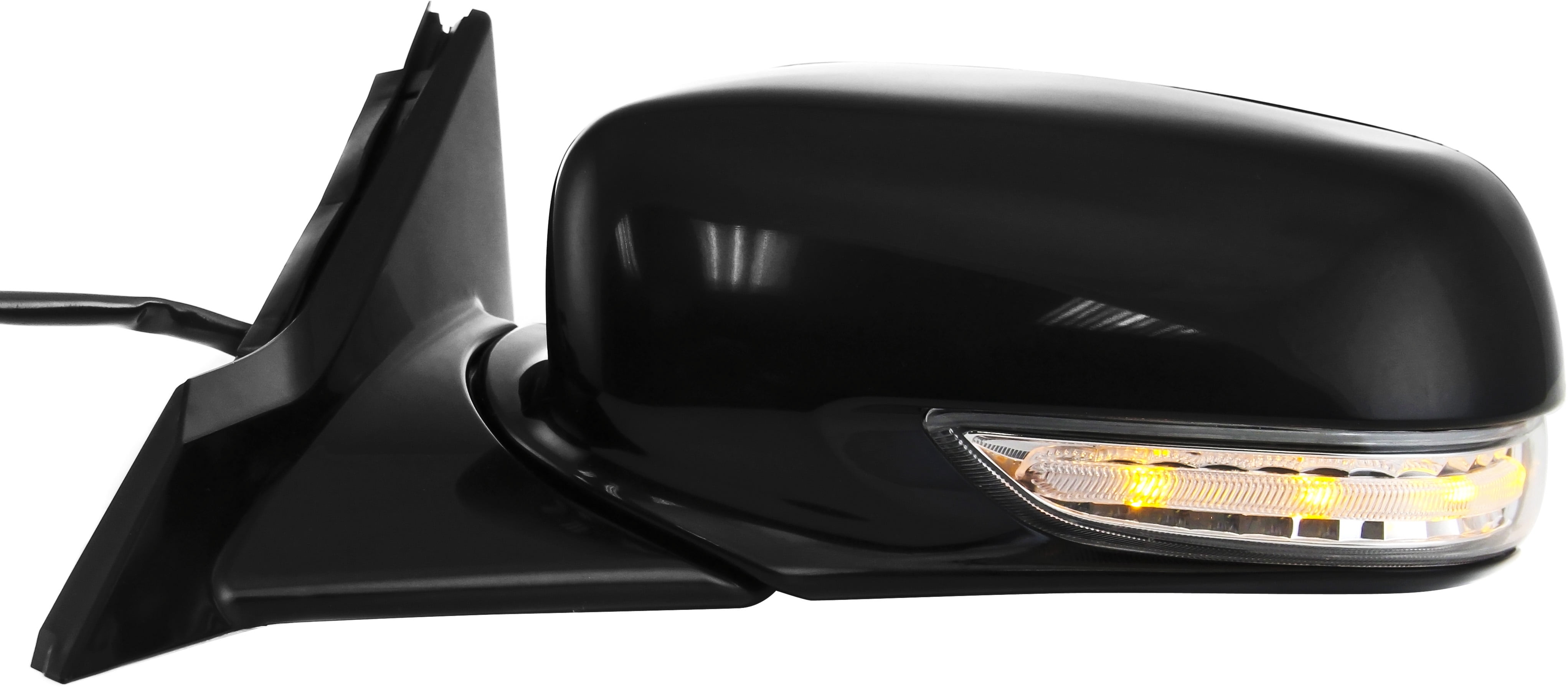 Mirror Compatible With 2009-2014 Acura TL Left Driver Side Heated In-housing Signal Light Paintable Kool-Vue