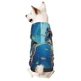 thumbnail image 1 of Balery Watercolor Turtle Sudadera con Capucha para Perros Pequeños – Ropa para Mascotas, Disfraz para Perros y Gatos, Ideal para Fiestas y Cosplay-XX-Large, 1 of 7
