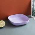 thumbnail image 1 of 1/4Pcs/Set Dessert Plate Pure Natural Wheat Square Snack Straw Bowl Sauce Seasoning Dish Degradable ECO-friendly Tableware B-purple, 1 of 6
