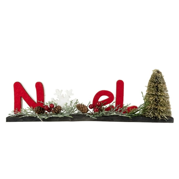 Northlight Noel with Snowflake Christmas Decoration - 14"