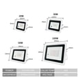thumbnail image 5 of 2pcs Led RGB Flood Light 50W 100W IP68 Outdoor Spotlight RGB Reflector Projector Lamp With Color Remote Controller ,Easy to Install, 5 of 7