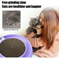 thumbnail image 2 of Interactive Cat Scratcher with Two Rotating Balls,Durable Scratch Pad for Indoor Play,Eco-Friendly Purple Sisal,2-in-1 Cat Toy, 2 of 4